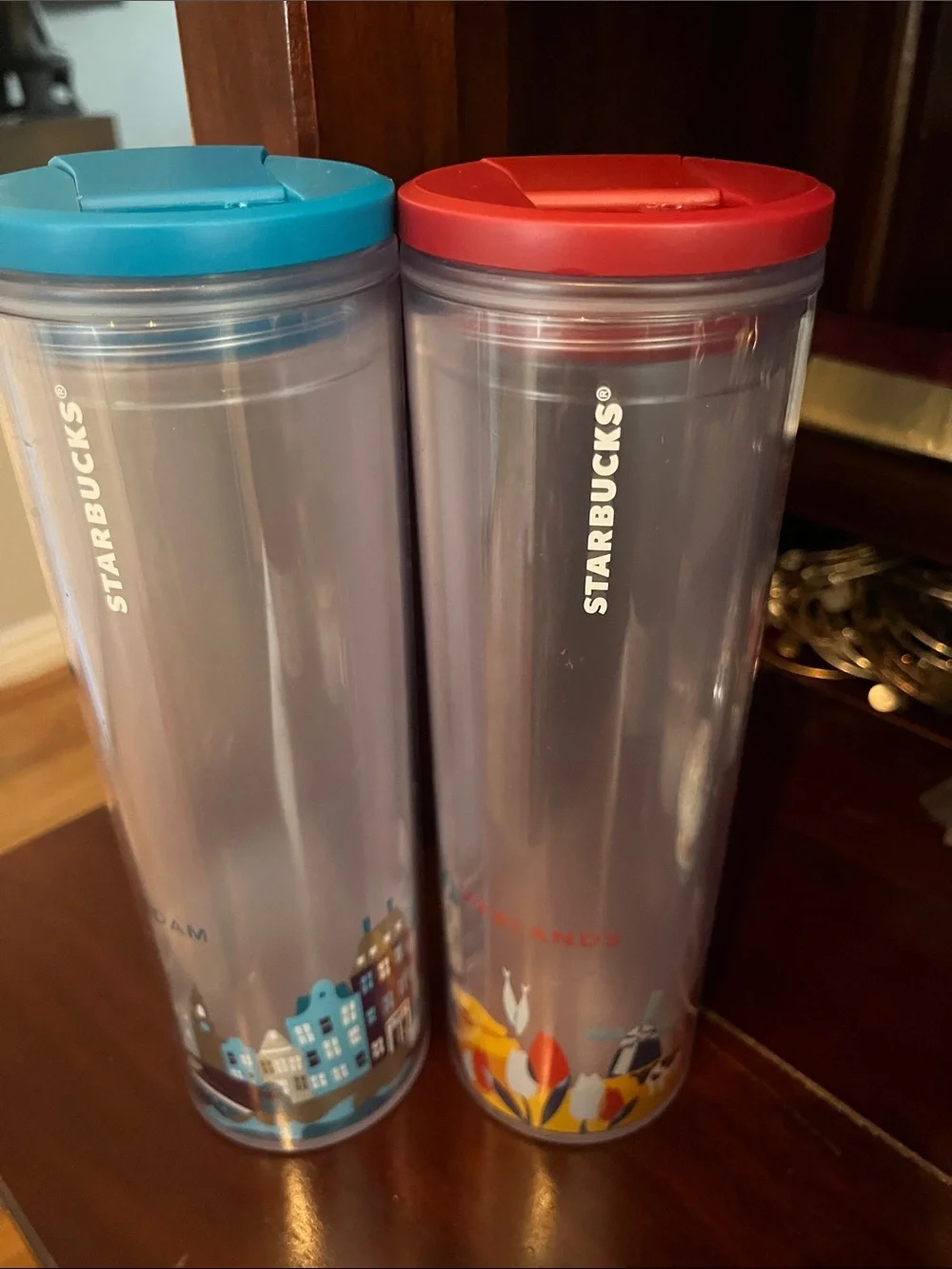 Starbucks Netherlands & Amsterdam Travel Tumblers with Lids